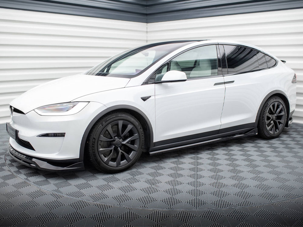 Side Skirts Diffusers Tesla Model X Mk1 Facelift - 2 