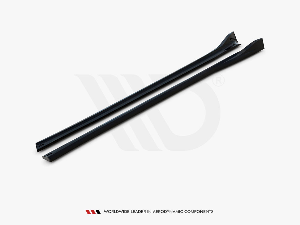 Side Skirts Diffusers Tesla Model X Mk1 Facelift - 5 