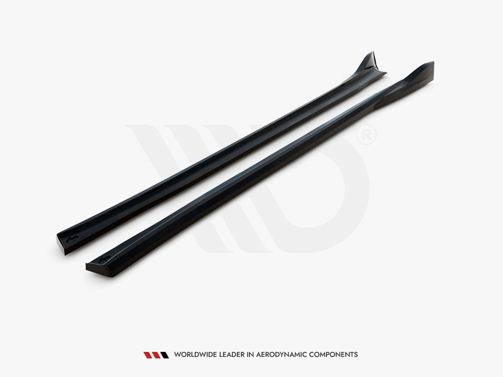 Side Skirts Diffusers Tesla Model X Mk1 Facelift - 6 