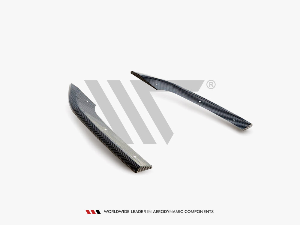 Carbon Fiber Rear Side Splitters V.2 Audi RS3 Sedan 8Y - 7 