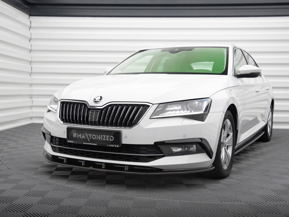 Front Splitter V.3 Skoda Superb Mk3 - 2 