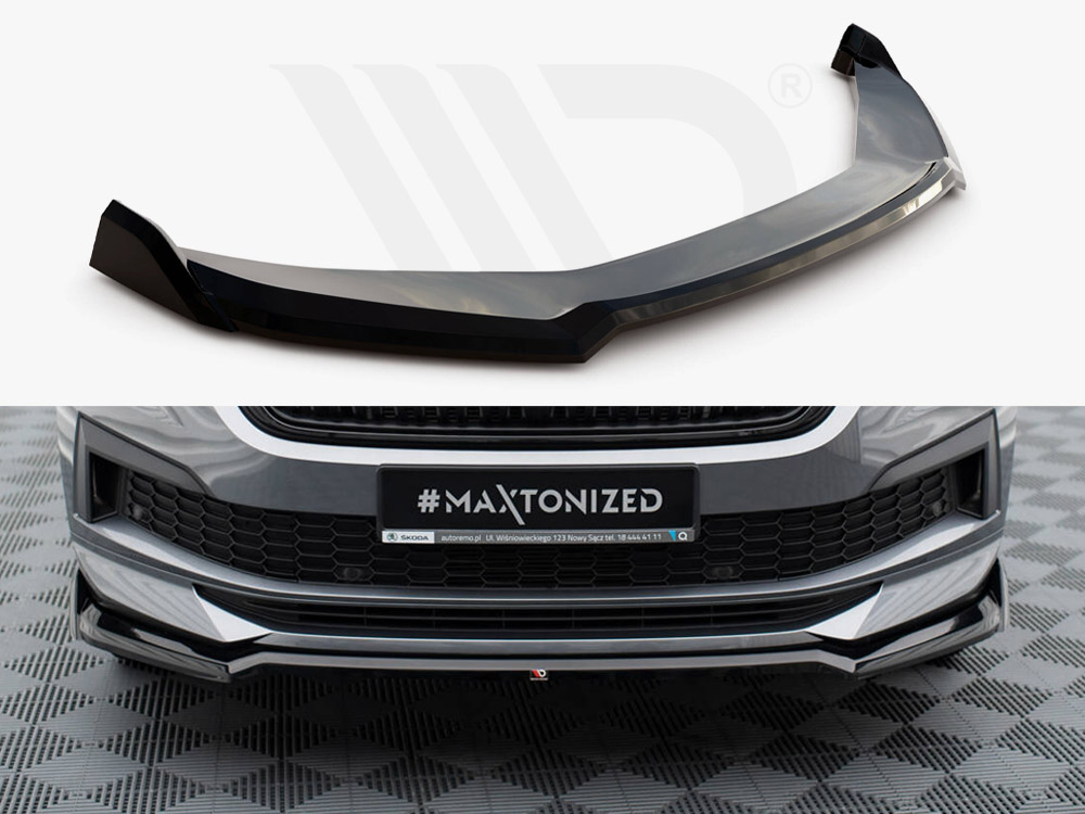 Front Splitter V.2 Skoda Kodiaq Sportline Mk1 Facelift - 1 