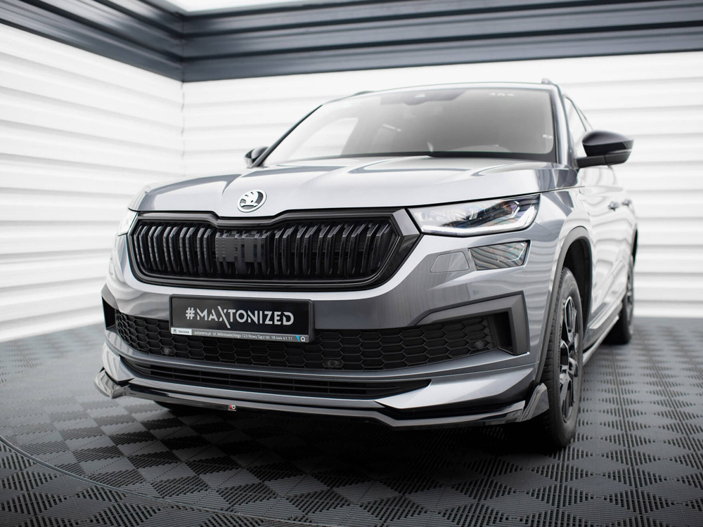 Front Splitter V.2 Skoda Kodiaq Sportline Mk1 Facelift - 2 