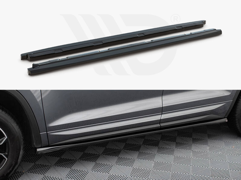 Side Skirts Diffusers Skoda Kodiaq Sportline Mk1 Facelift - 1 