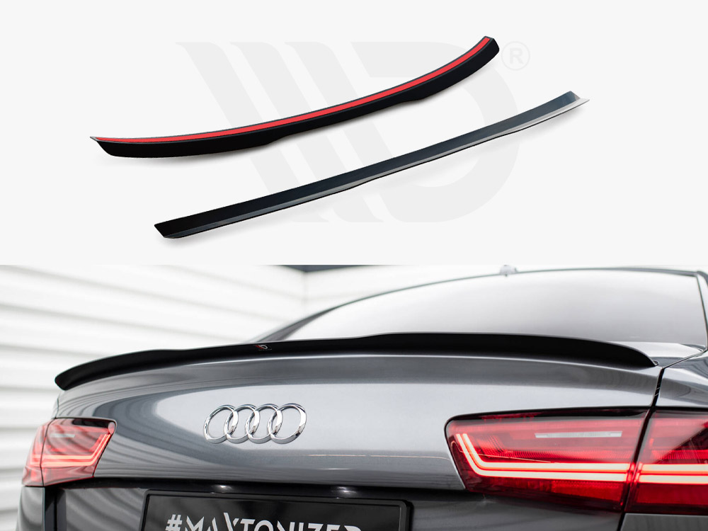 Spoiler CAP Audi A6 / A6 S-line C7 / C7 FL Sedan - 1 