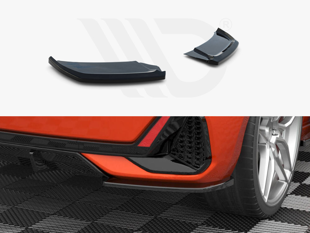 Rear Side Splitters V.2 Audi A1 S-Line GB - 1 