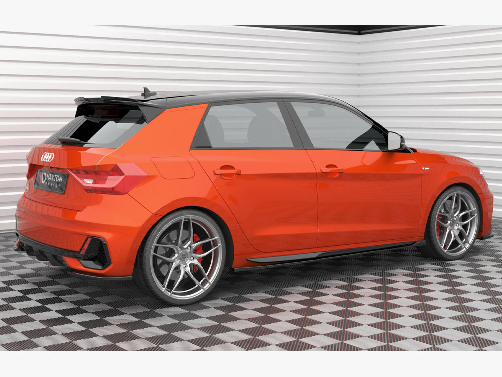 Rear Side Splitters V.2 Audi A1 S-Line GB - 4 