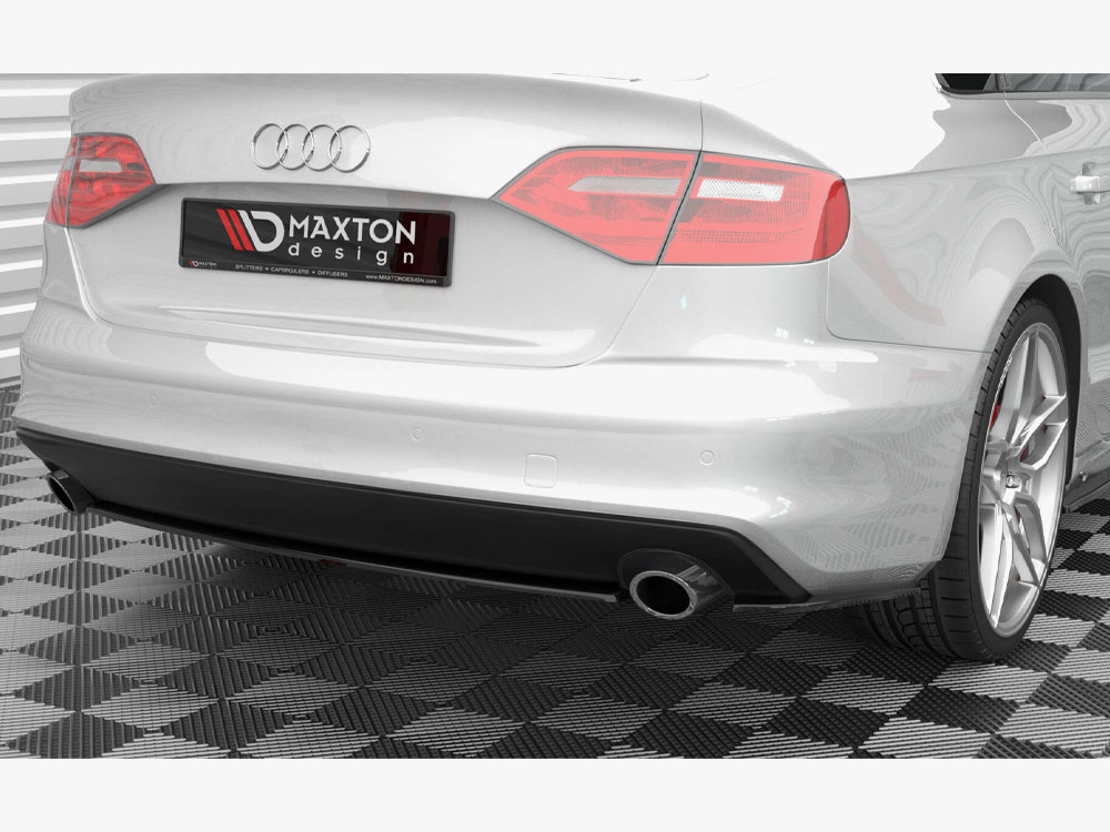 Central Rear Splitter Audi A4 S-Line B8 Facelift - 5 