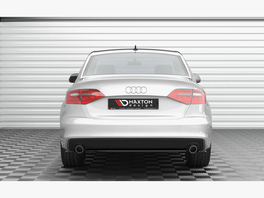 Central Rear Splitter Audi A4 S-Line B8 Facelift - 3 