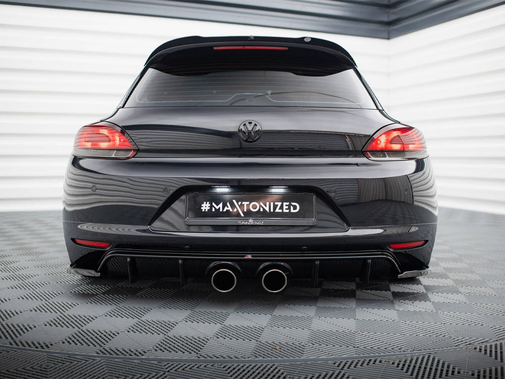 Rear Valance V.2 Volkswagen Scirocco Mk3 (R32 Exhaust) - 3 