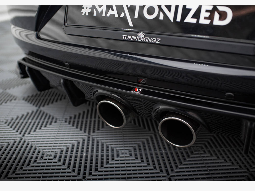 Rear Valance V.2 Volkswagen Scirocco Mk3 (R32 Exhaust) - 5 