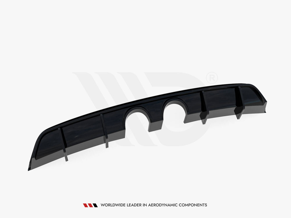 Rear Valance V.2 Volkswagen Scirocco Mk3 (R32 Exhaust) - 7 