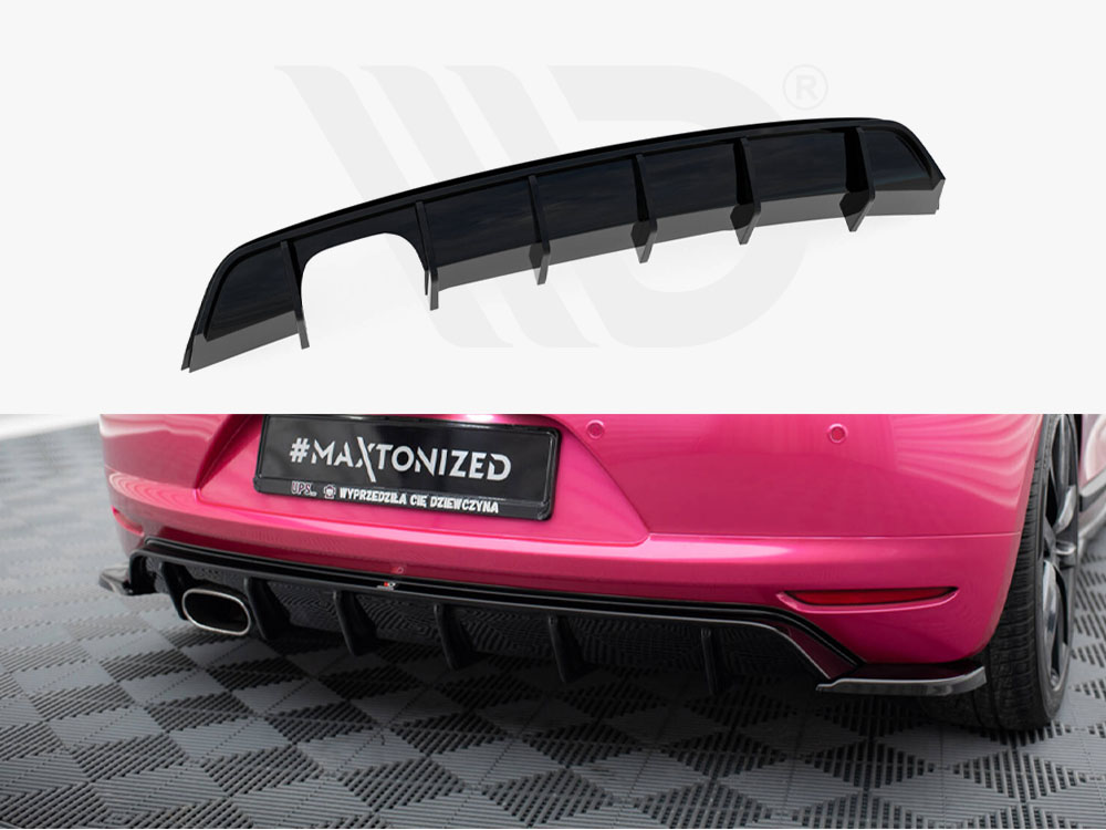 Rear Valance V.1 Volkswagen Scirocco Mk3 - 1 