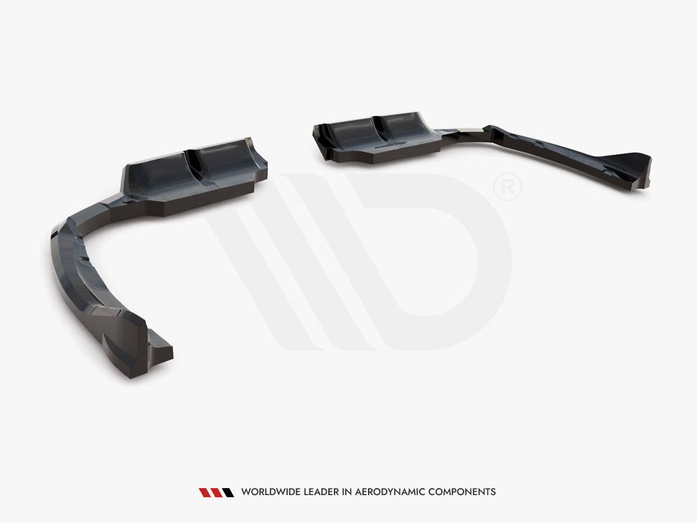 Central Rear Splitter (Vertical Bars) BMW XM G09 - 10 