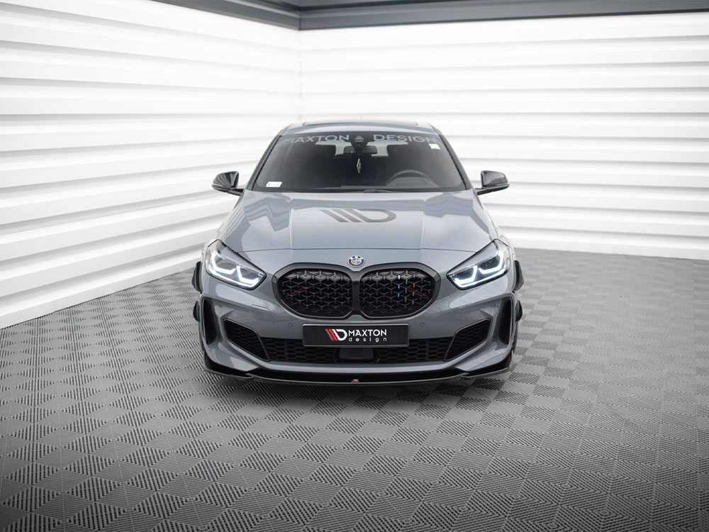 Front Splitter V.3 BMW 1 F40 M-Sport / M135i - Carbon Look - 3 