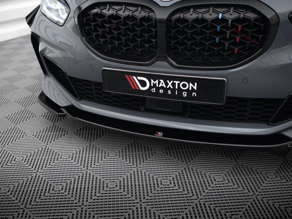 Front Splitter V.3 BMW 1 F40 M-Sport / M135i - Carbon Look - 4 