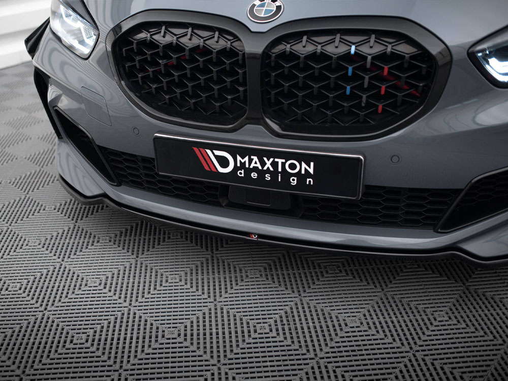 Front Splitter V.4 BMW 1 F40 M-Sport / M135i - Carbon Look - 4 