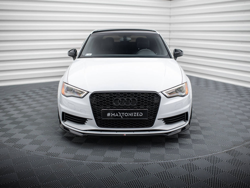 Front Splitter V.2 Audi A3 Sedan 8V - 3 