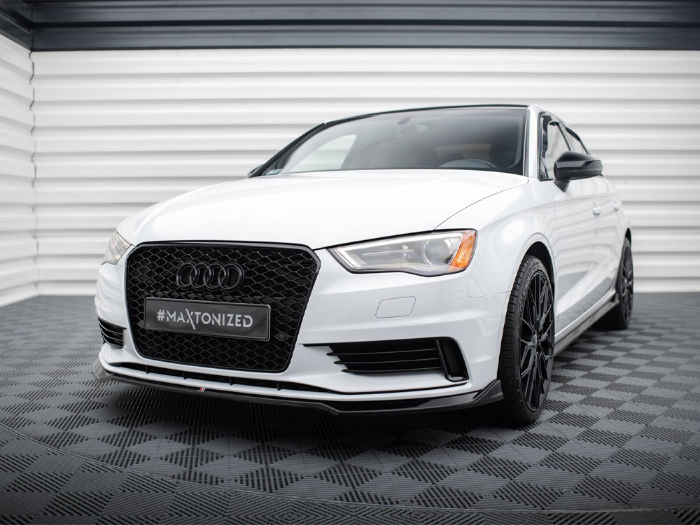 Front Splitter V.2 Audi A3 Sedan 8V - 2 