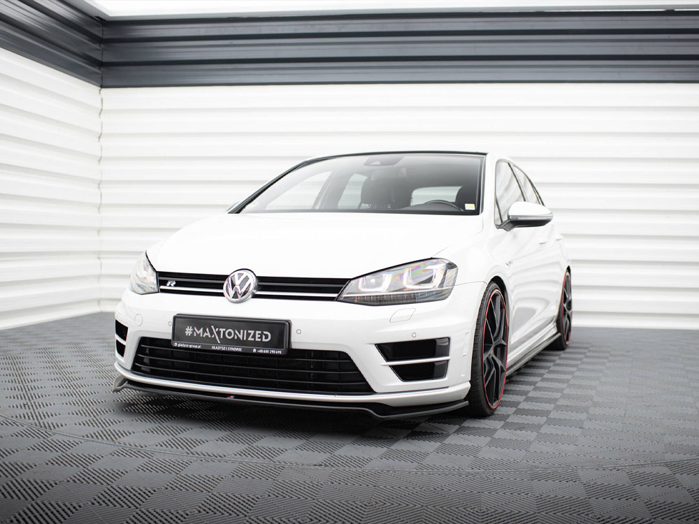 Front Splitter V.2 VW Golf R / R-Line Mk7 - 2 