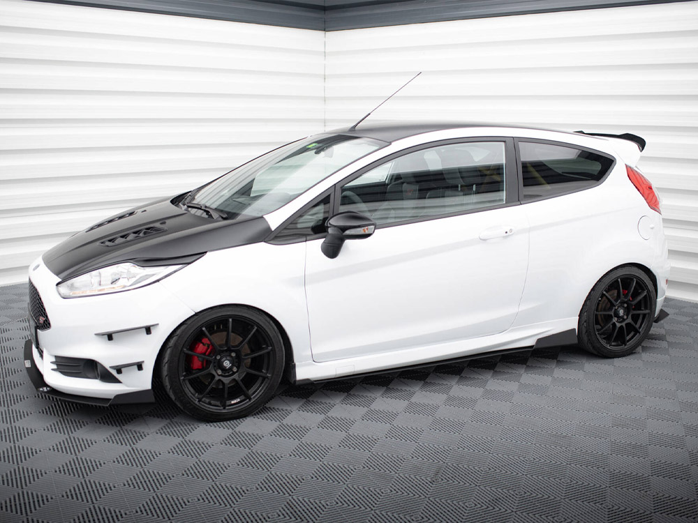 Racing Side Skirts Splitters Ford Fiesta Mk7 ST Facelift - 2 