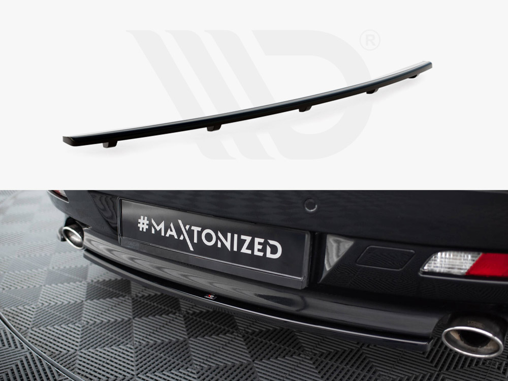 Central Rear Splitter (Vertical Bars) BMW 6 Coupe / Cabrio E63 / E64 - 1 