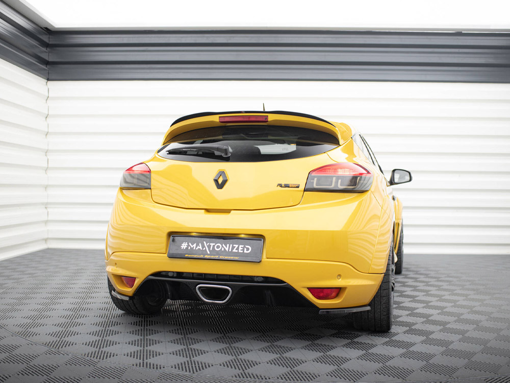 Spoiler CAP Renault Megane Mk3 RS Trophy / RS Cup - Carbon Look - 2 