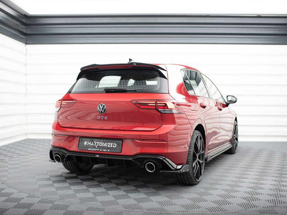 Rear Valance + Exhaust Ends Imitation Volkswagen Golf GTE Mk8 - 2 