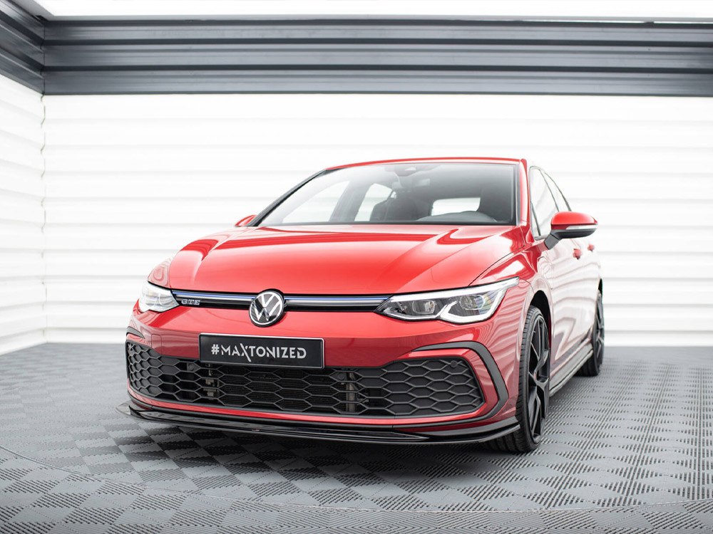 Front Splitter V.5 Volkswagen Golf GTI / GTE / GTD / R-Line Mk8 - 2 