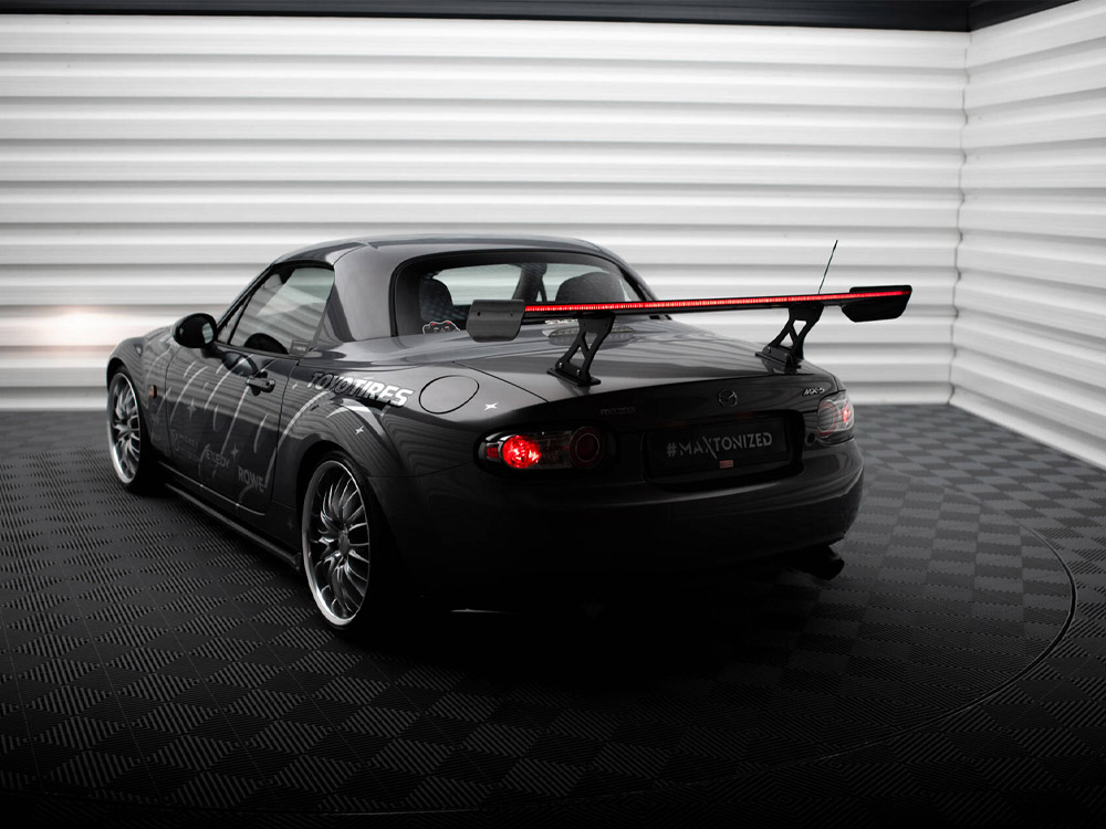 Carbon Spoiler + LED Mazda MX5 Hardtop NC (Mk3) - 2 