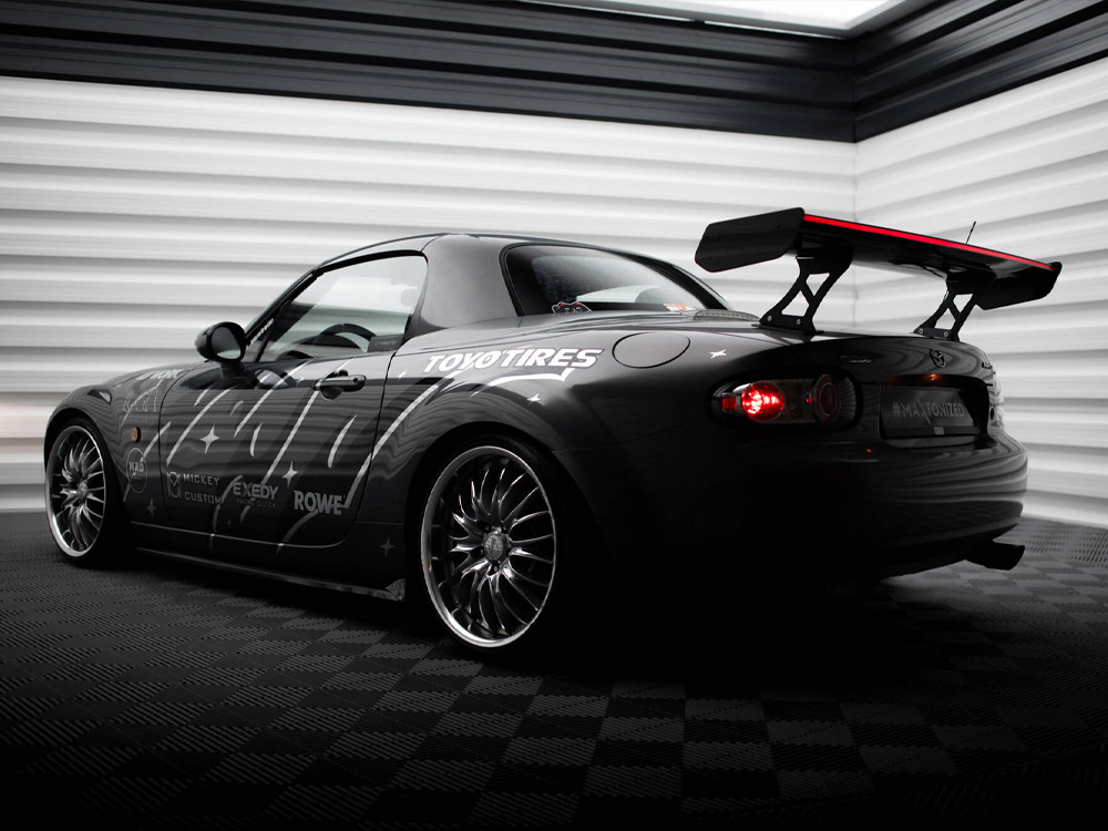 Carbon Spoiler + LED Mazda MX5 Hardtop NC (Mk3) - 3 