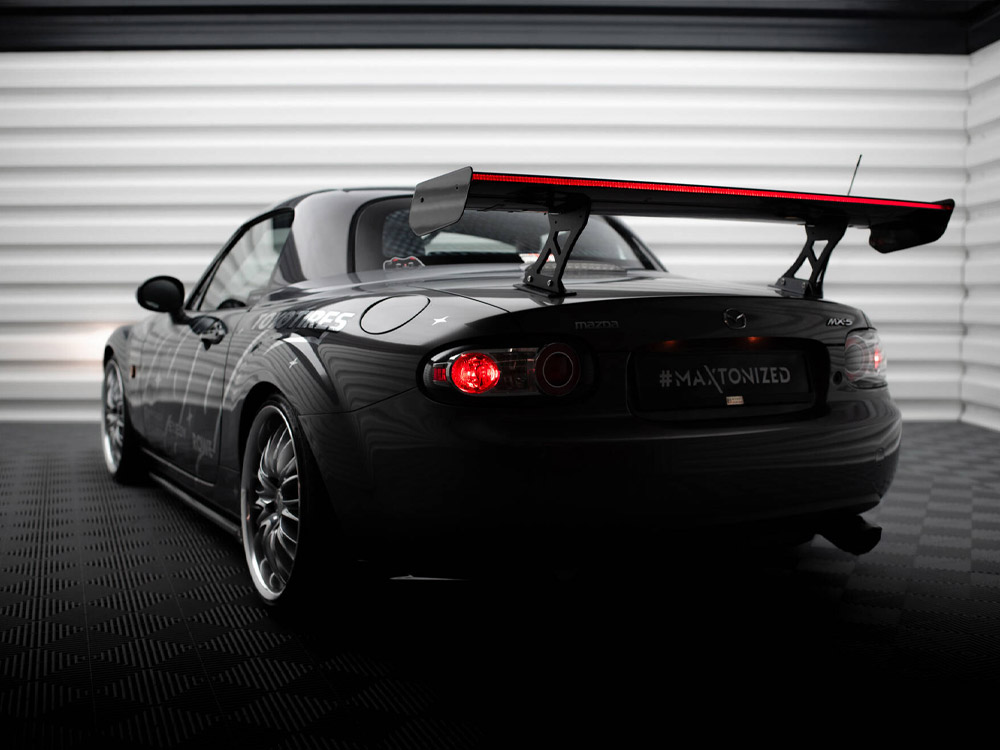 Carbon Spoiler + LED Mazda MX5 Hardtop NC (Mk3) - 4 