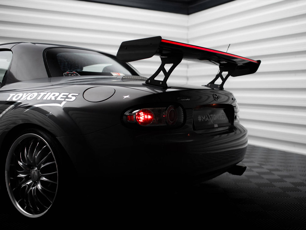 Carbon Spoiler + LED Mazda MX5 Hardtop NC (Mk3) - 17 