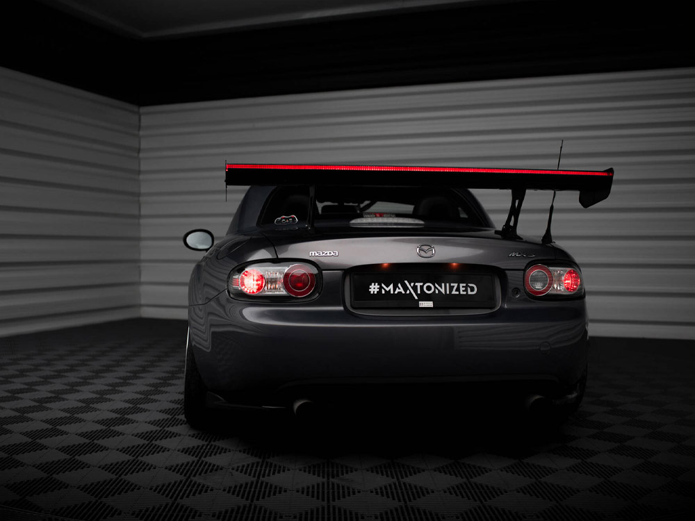 Carbon Spoiler + LED Mazda MX5 Hardtop NC (Mk3) - 13 