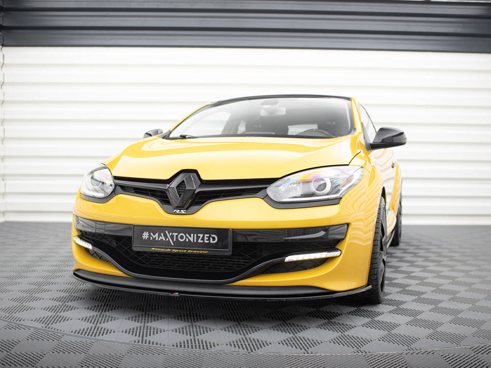 Front Splitter Renault Megane 3 RS V.1 - Carbon Look - 2 