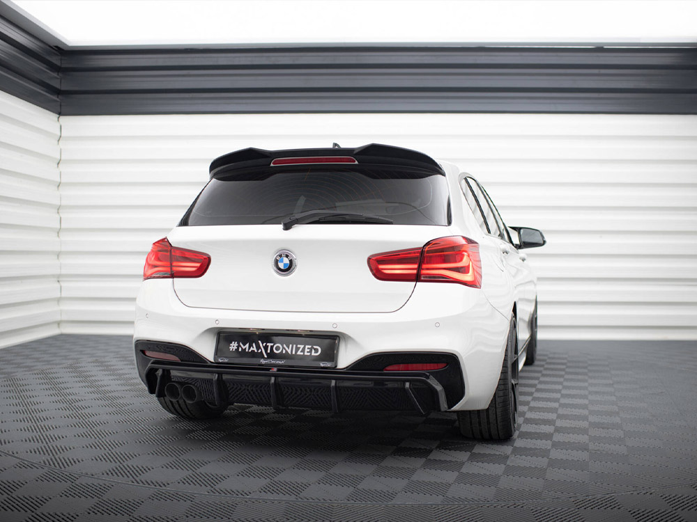 Rear Valance V.3 BMW 1 M-Pack F20 Facelift (Single side dual exhaust version) - 2 