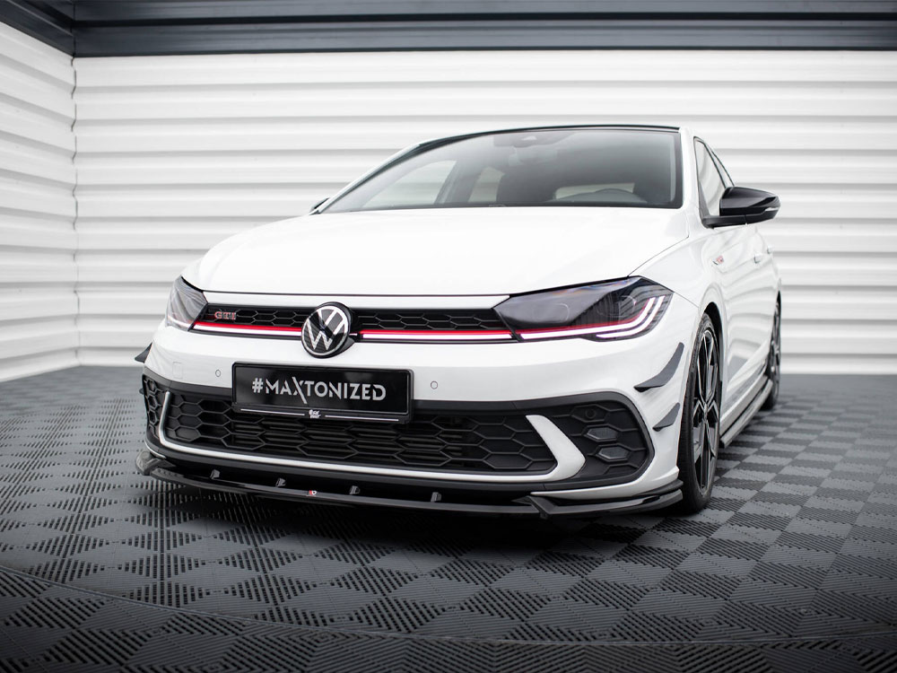 Front Splitter V.2 Volkswagen Polo GTI Mk6 Facelift - 3 