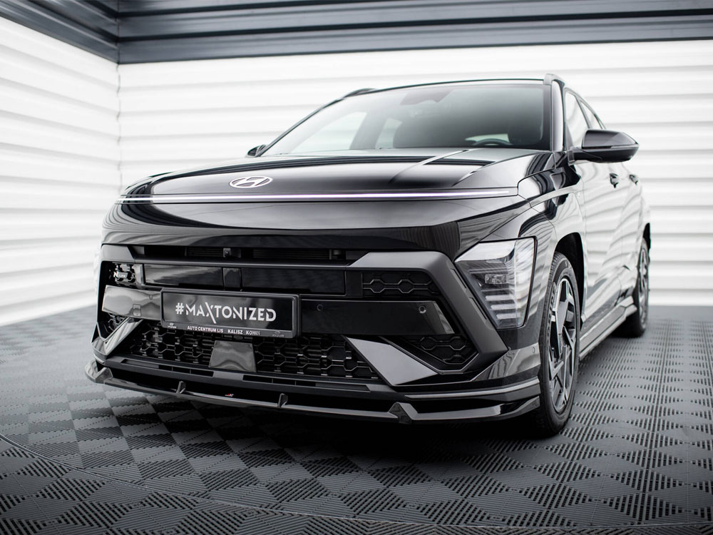 Front Splitter Hyundai Kona N-Line Mk2 - 2 