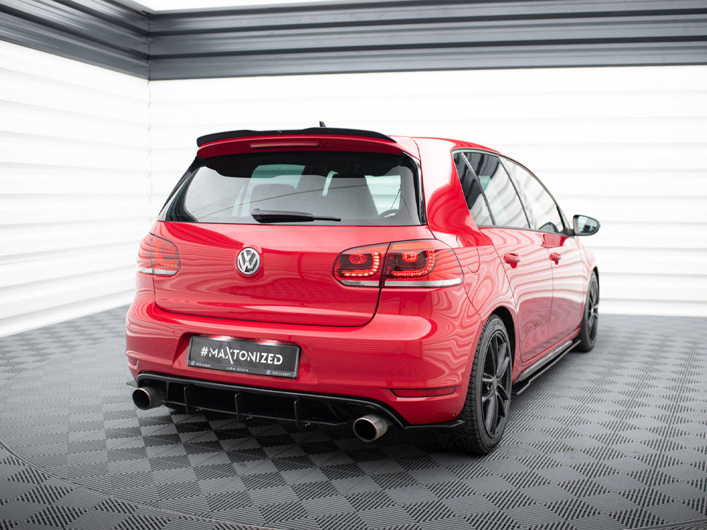 Rear Diffuser & Rear Side Splitters VW Golf Mk6 GTI / 35TH - 3 