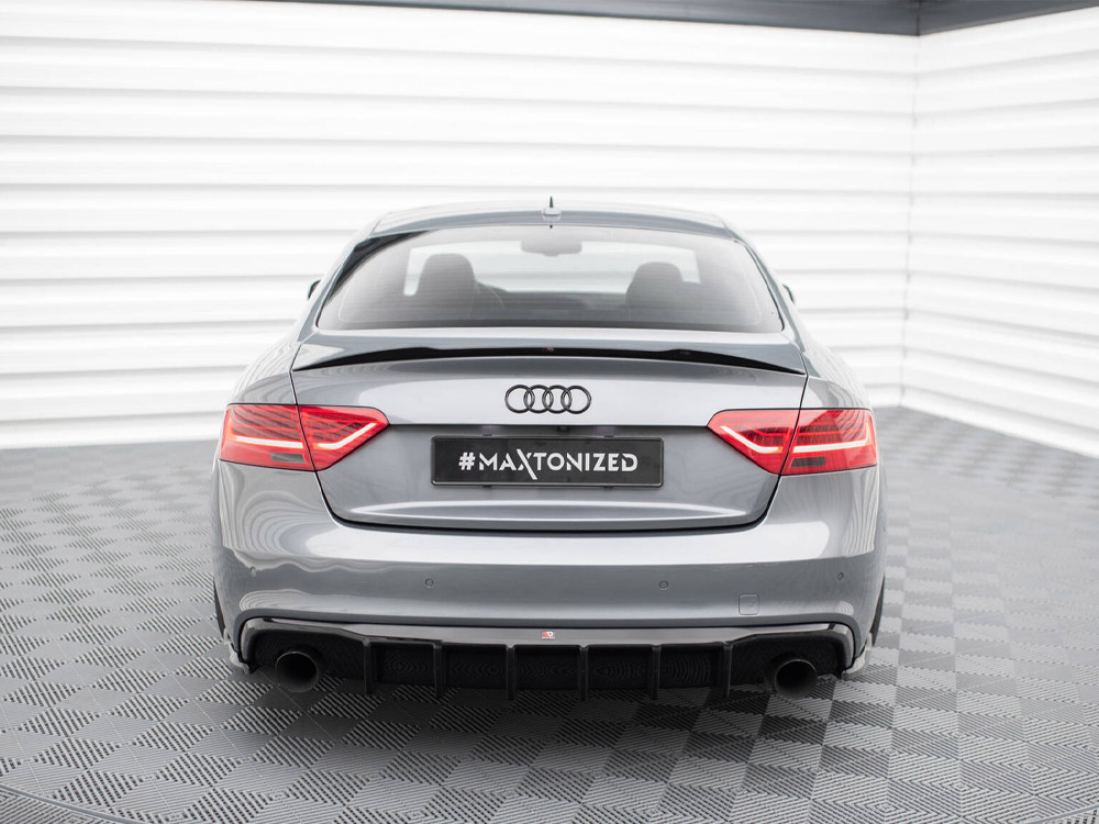 Rear Valance Audi A5 S-Line Coupe / Sportback 8T Facelift (Version with single exhausts on both sides) - 2 