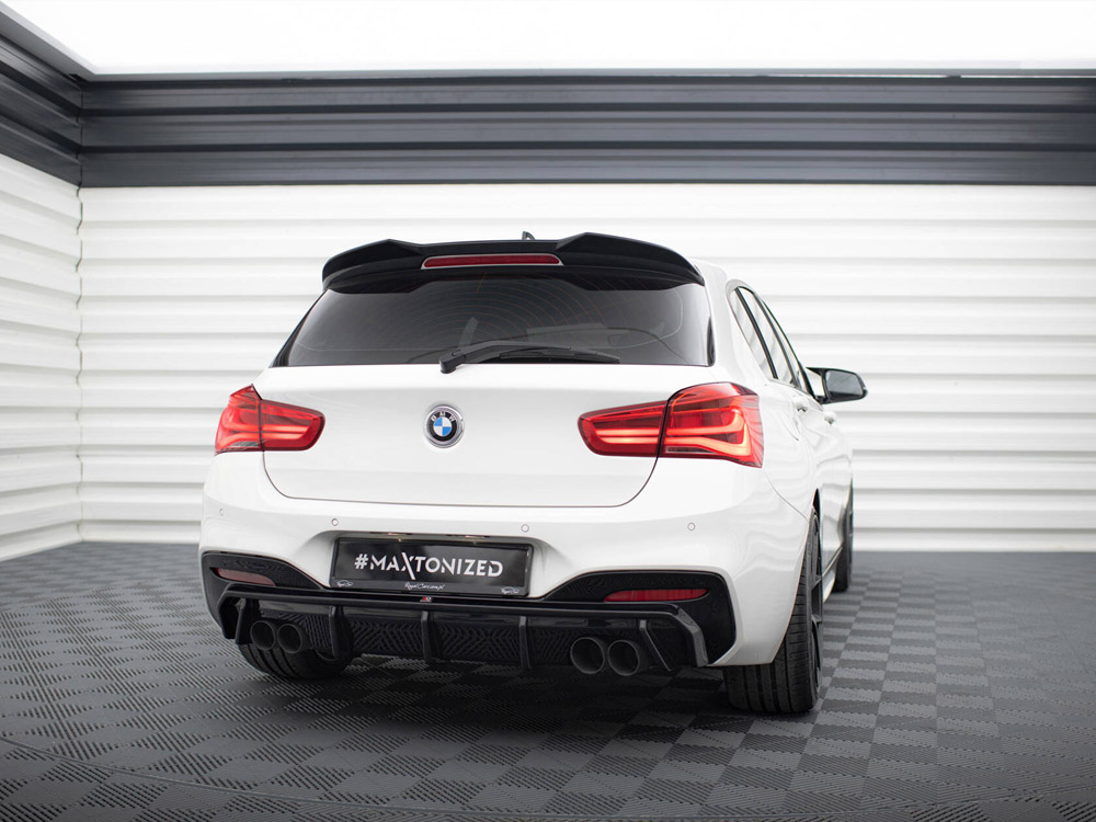 Rear Valance V.3 BMW 1 M-Pack / M140i F20 Facelift (Version with dual exhausts on both sides) - 2 