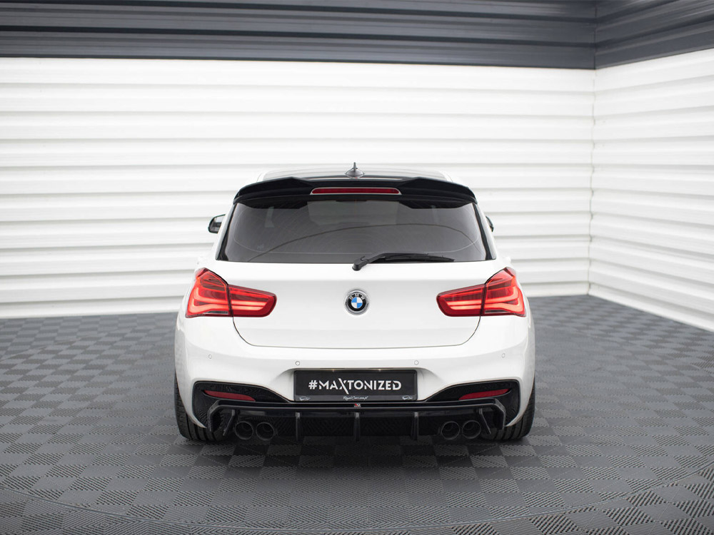 Rear Valance BMW 1 M-Pack / M140i F20 Facelift (Version with dual exhausts on both sides) - 3 