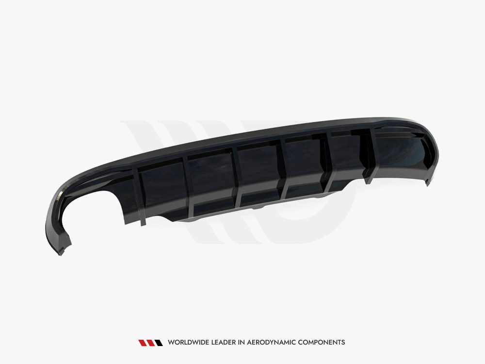 Rear Valance Audi A5 Coupe / Cabrio S-Line 8T (Single side dual exhaust version) - 7 