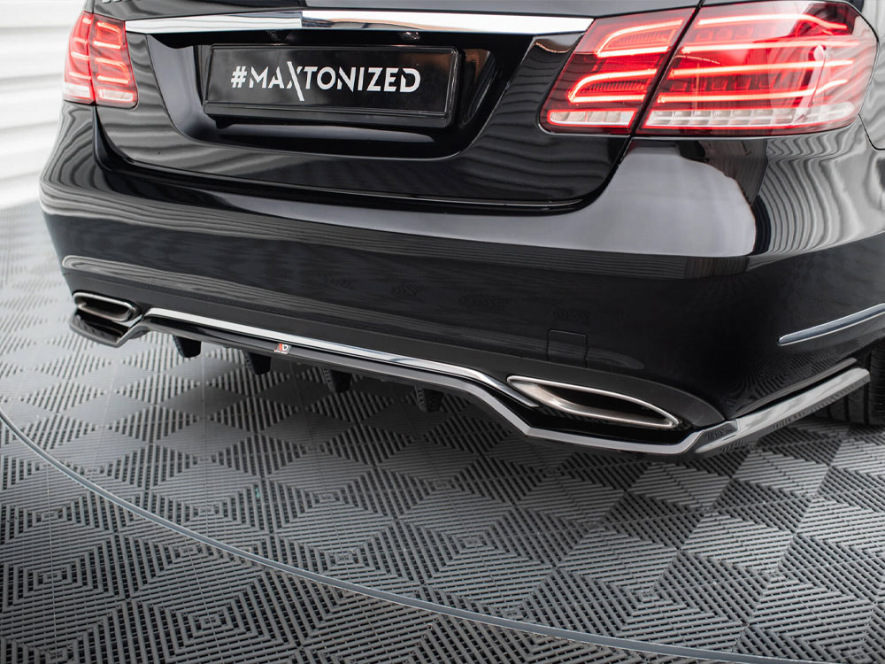 Rear Splitter (Vertical Bars) Mercedes-Benz E W212 Facelift - 3 