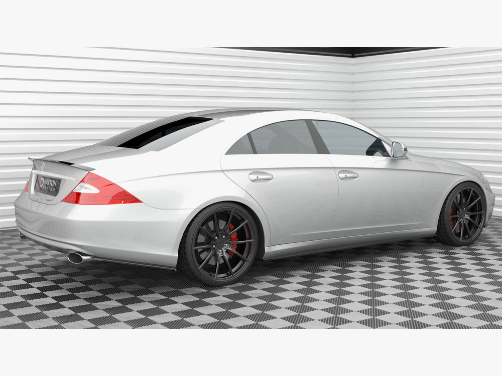 Rear Side Splitters Mercedes-Benz CLS C219 - 4 