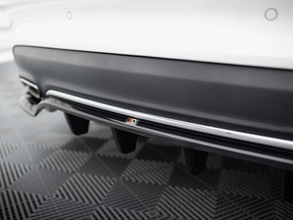 Rear Splitter (Vertical Bars) Mercedes-Benz CLA C117 Facelift - 4 