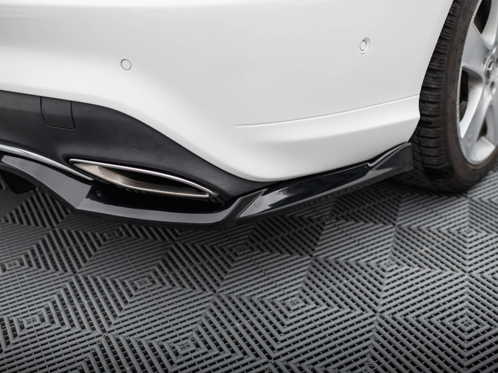 Rear Splitter (Vertical Bars) Mercedes-Benz CLA C117 Facelift - 5 