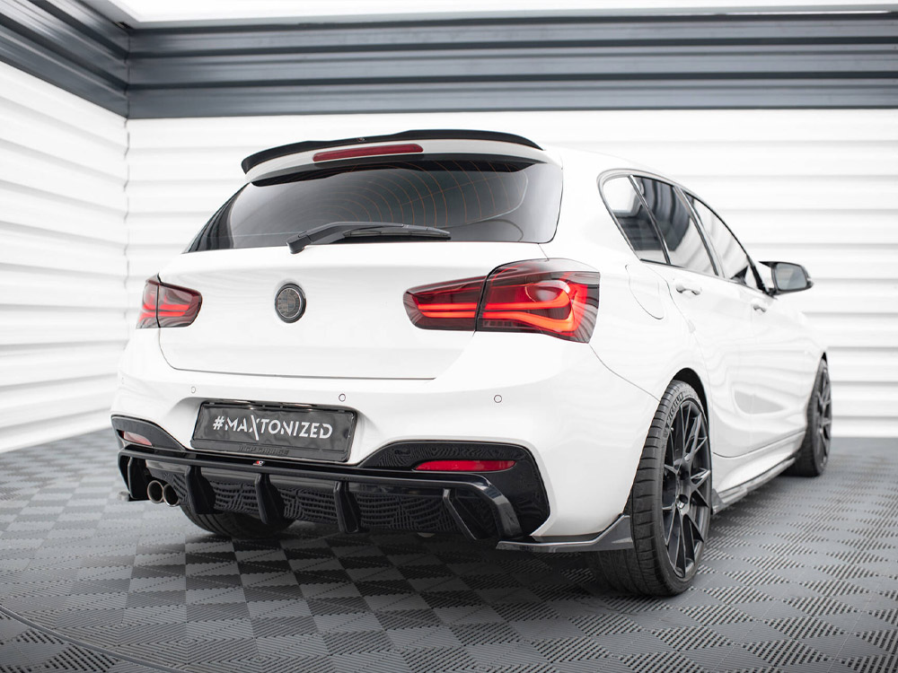 Rear Side Splitters (For rear valance v.3) BMW 1 M-Pack / M140i F20 Facelift - 2 