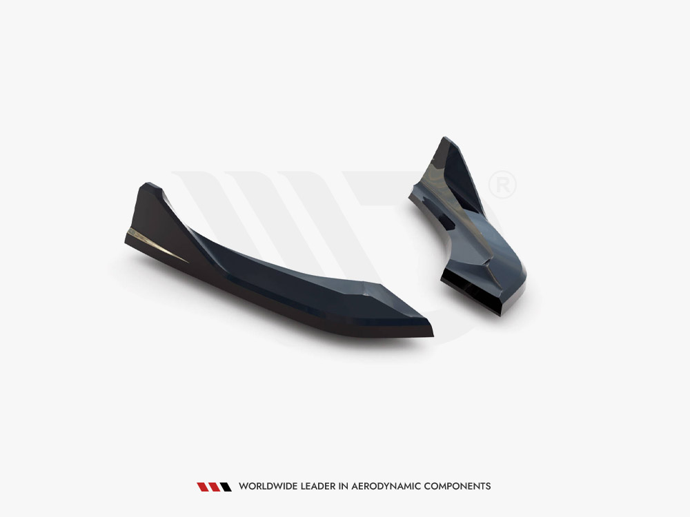 Rear Side Splitters (For rear valance v.3) BMW 1 M-Pack / M140i F20 Facelift - 5 