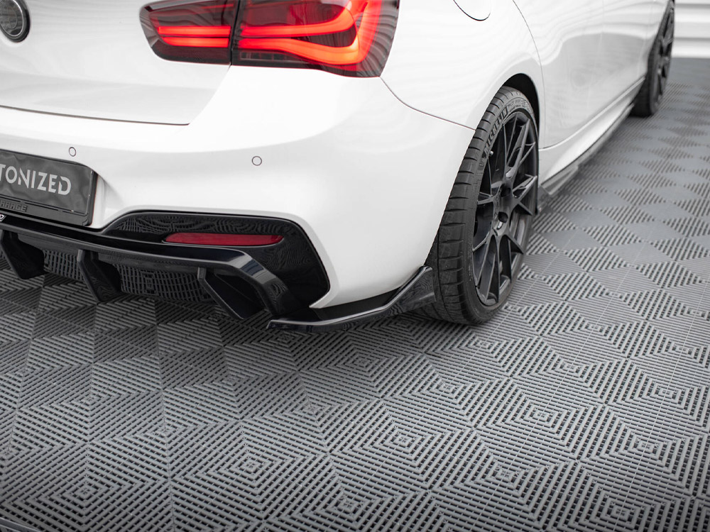 Rear Side Splitters (For rear valance v.3) BMW 1 M-Pack / M140i F20 Facelift - 3 